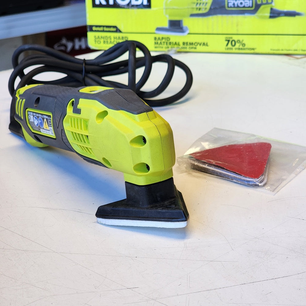 0.4 Amp Corded 2-7/8 in. Detail Sander 0.4 Amp Corded 2-7/8 in. Detail Sander